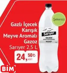 SARIYER GAZLI İÇECEK KARIŞIK MEYVE AROMALI GAZOZ